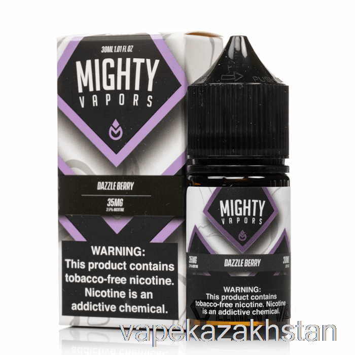 Vape Disposable Dazzle Berry - Mighty Vapors Salts - 30mL 50mg